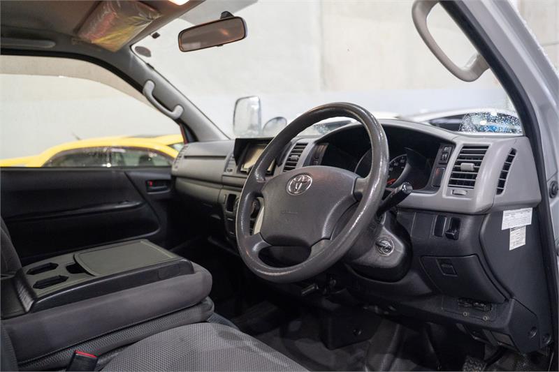 2013 TOYOTA HIACE KDH201R MY12 UPGRADE LWB 4 SP AUTOMATIC 4D VAN
