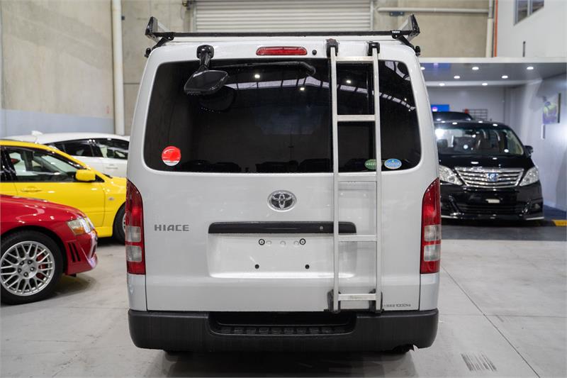 2013 TOYOTA HIACE KDH201R MY12 UPGRADE LWB 4 SP AUTOMATIC 4D VAN