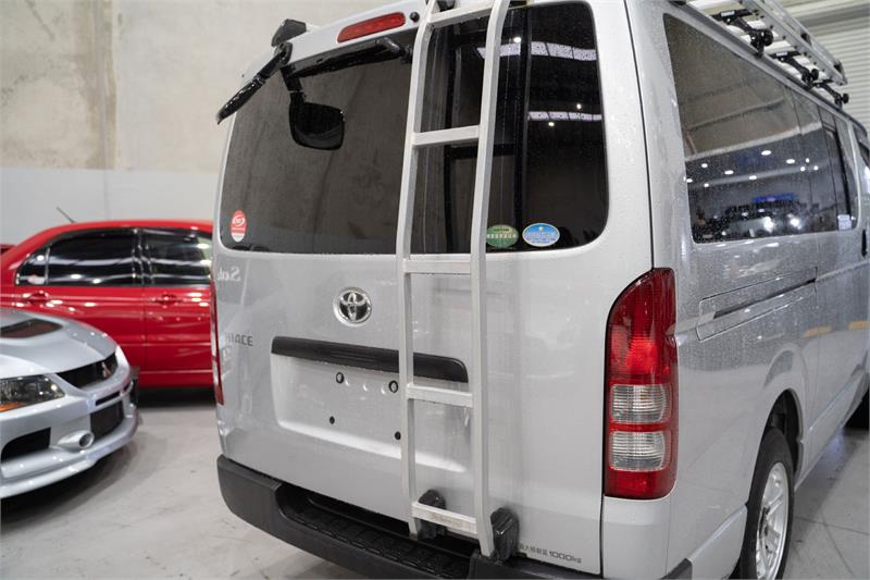2013 TOYOTA HIACE KDH201R MY12 UPGRADE LWB 4 SP AUTOMATIC 4D VAN