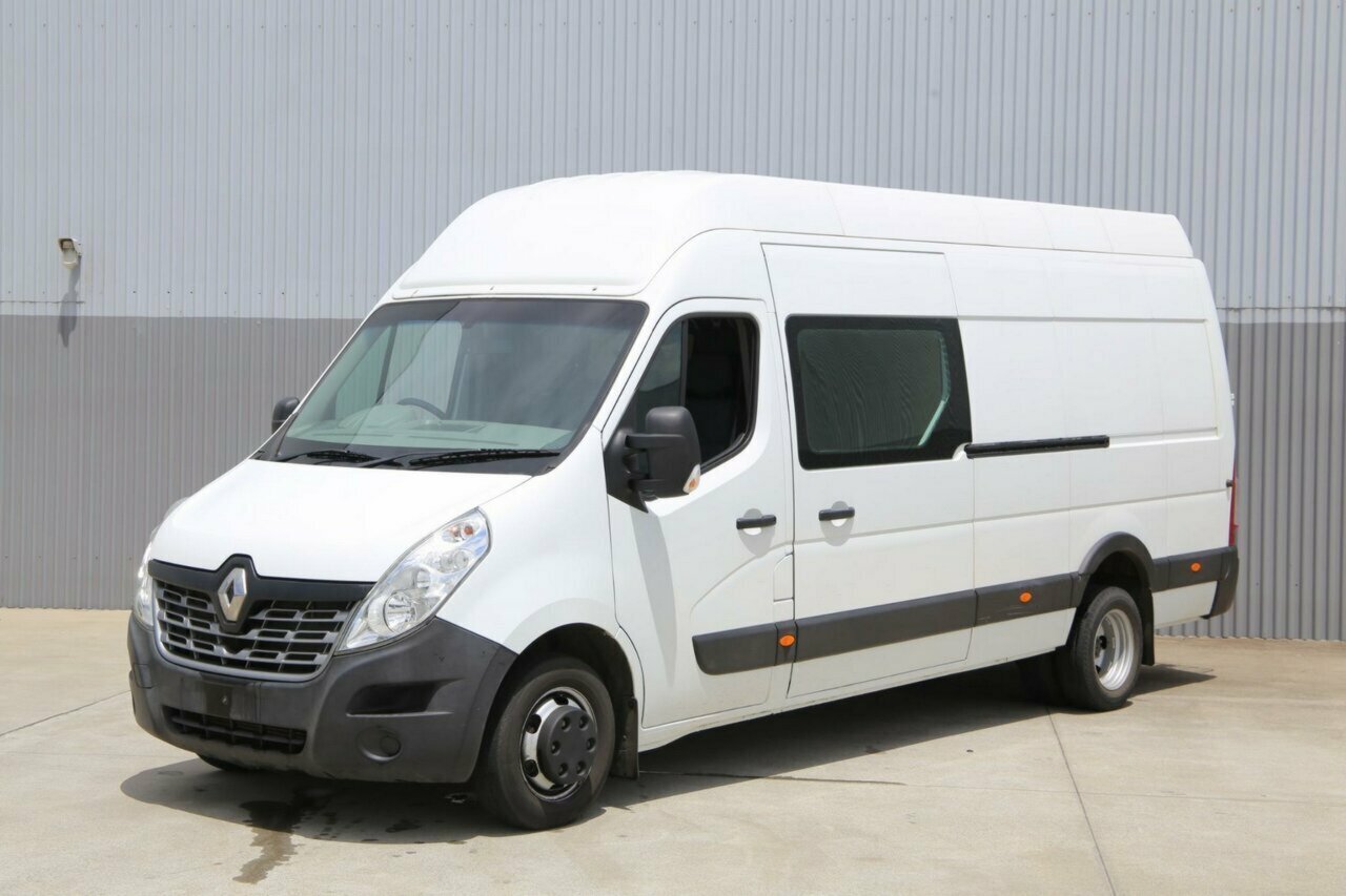 2017 RENAULT MASTER X62 HIGH ROOF ELWB AMT RWD 6 SP SPORTS AUTOMATIC SINGLE CLUTCH 4D VAN