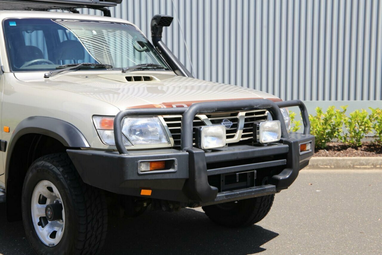 2001 NISSAN PATROL GU II ST (4x4) 5 SP MANUAL 4x4 4D WAGON