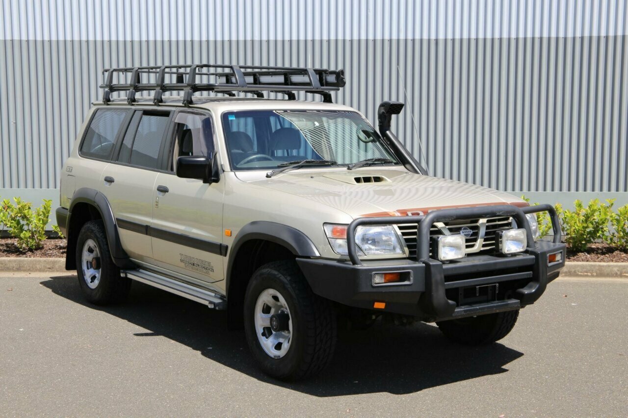 2001 NISSAN PATROL GU II ST (4x4) 5 SP MANUAL 4x4 4D WAGON
