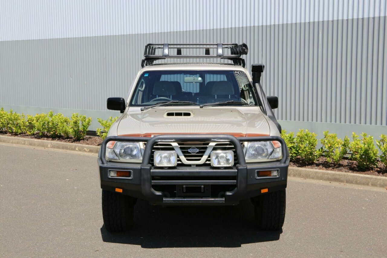 2001 NISSAN PATROL GU II ST (4x4) 5 SP MANUAL 4x4 4D WAGON