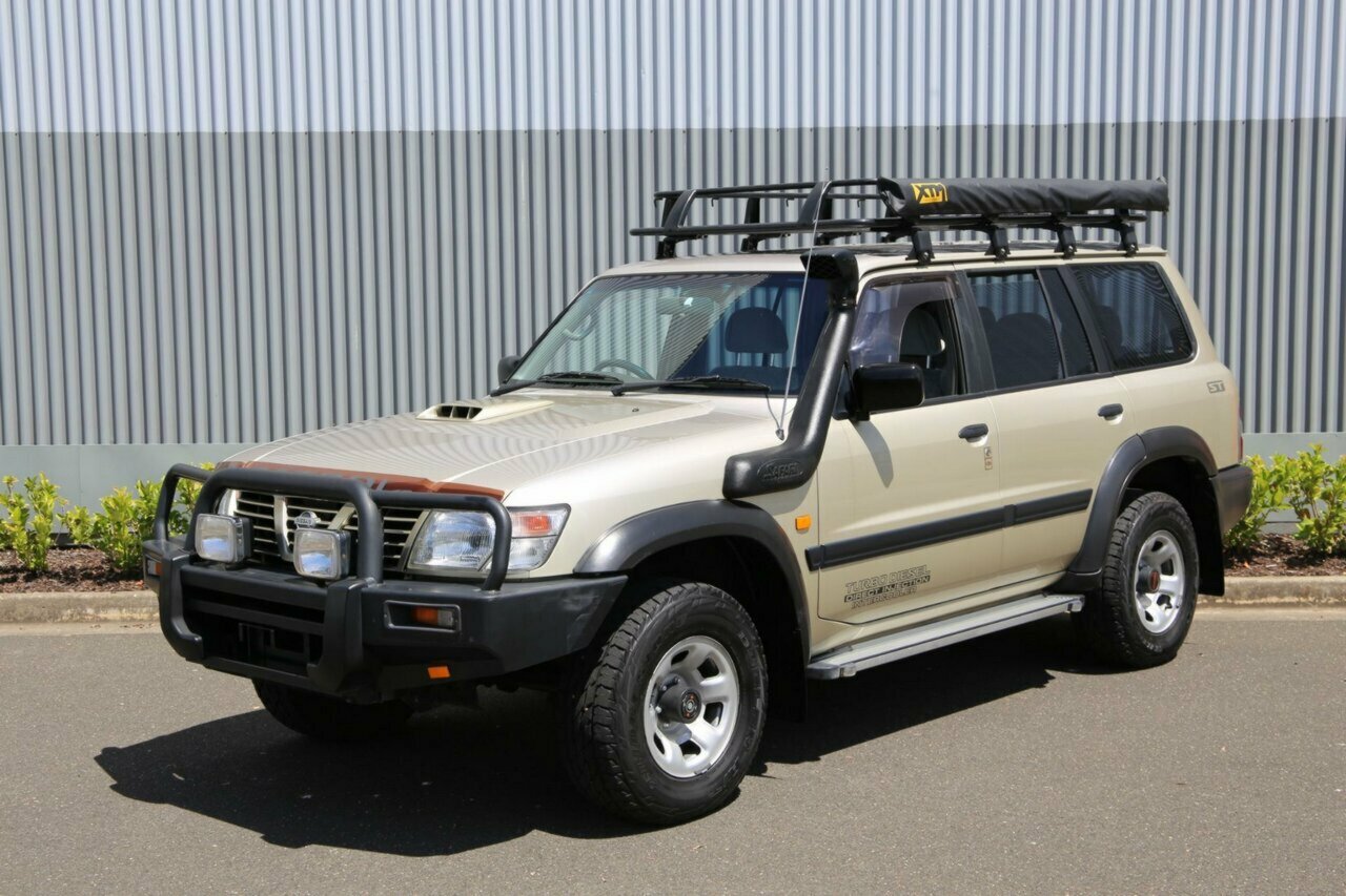 2001 NISSAN PATROL GU II ST (4x4) 5 SP MANUAL 4x4 4D WAGON