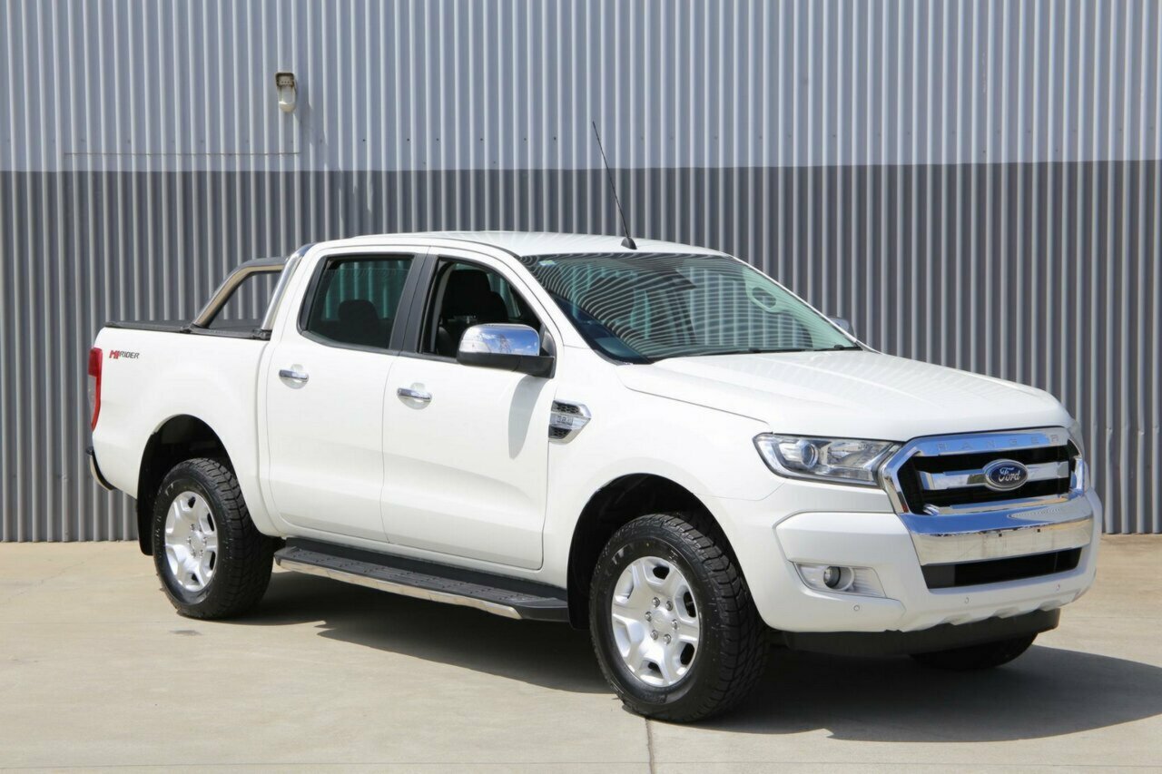 2016 FORD RANGER PX MKII XLT DOUBLE CAB 4X2 HI-RIDER 6 SP SPORTS AUTOMATIC 4D UTILITY