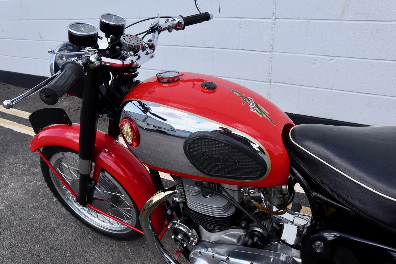 1957 BSA A10 ROAD ROCKET ROAD