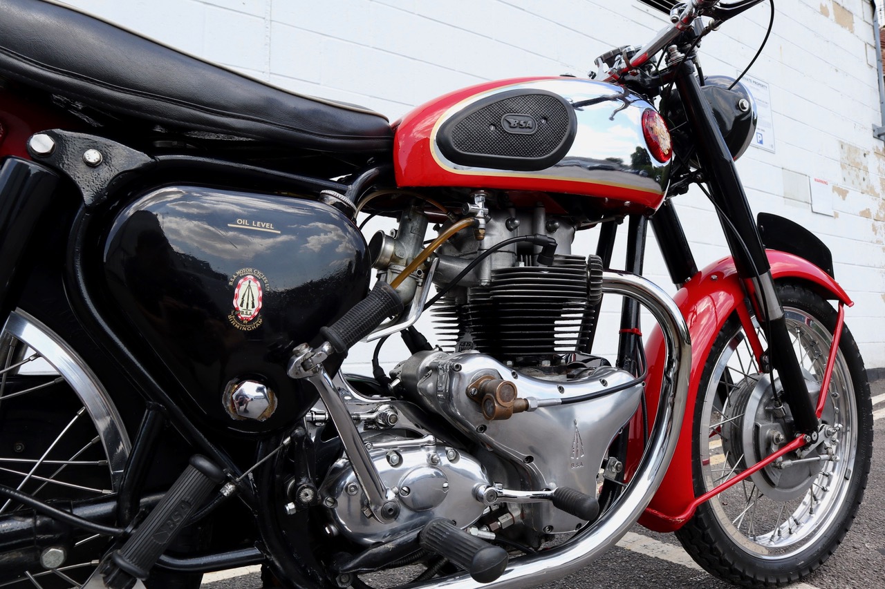 1957 BSA A10 ROAD ROCKET ROAD