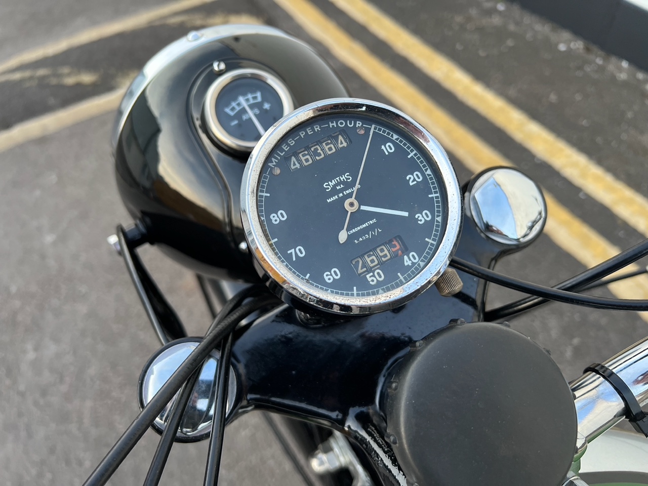 1950 BSA ZB31 350CC PLUNGER ROAD