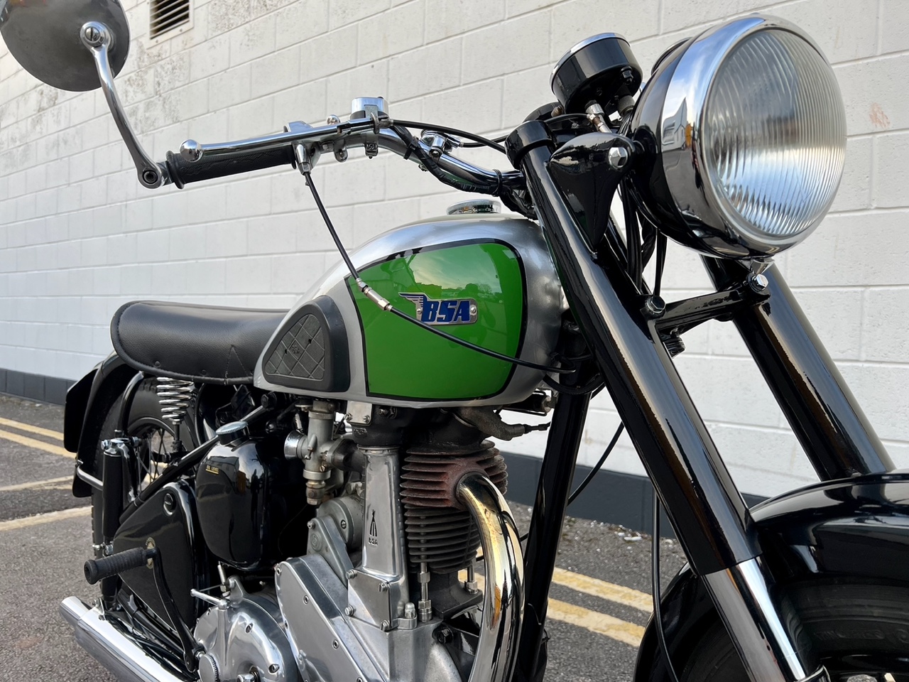 1950 BSA ZB31 350CC PLUNGER ROAD