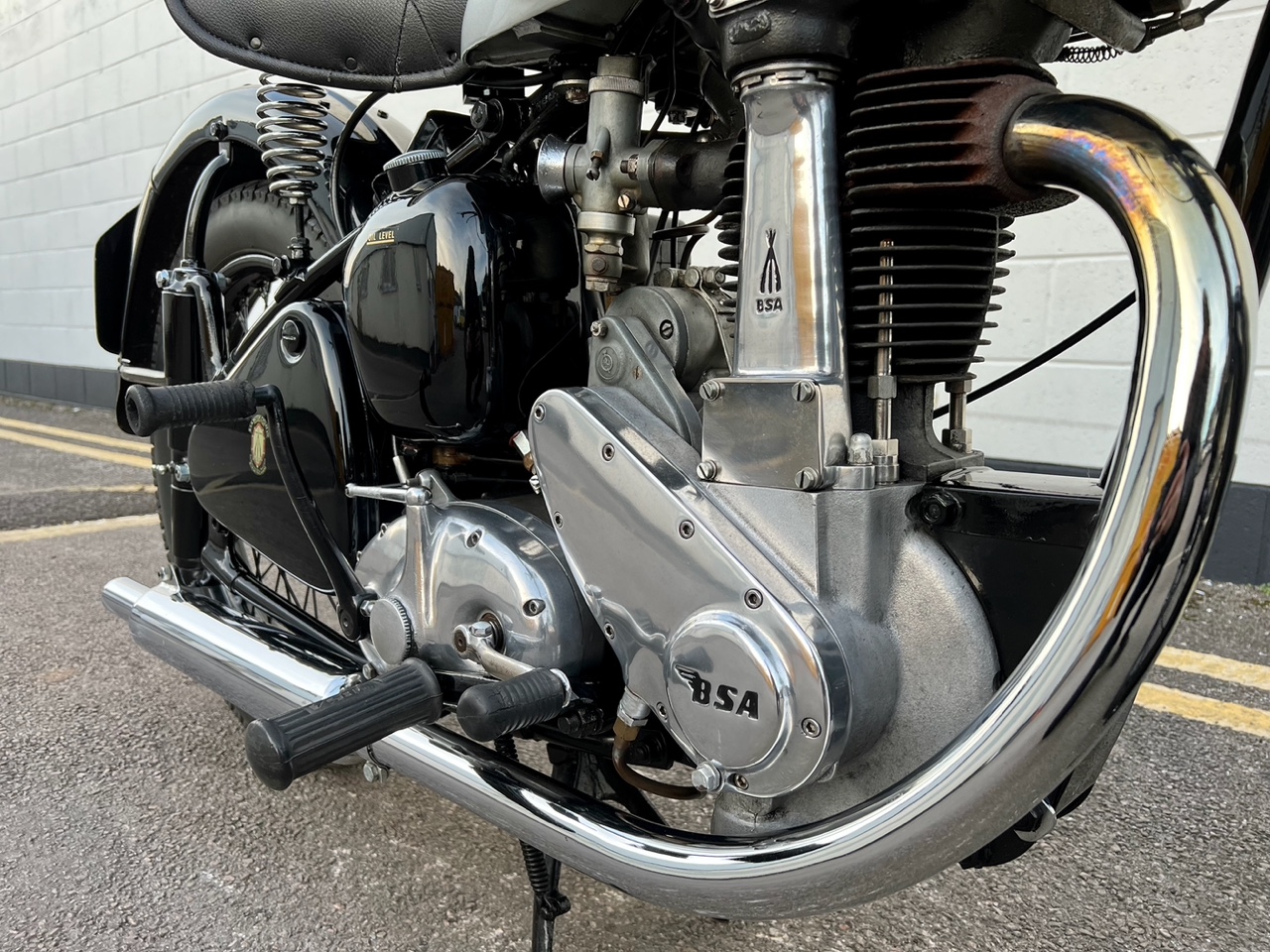 1950 BSA ZB31 350CC PLUNGER ROAD