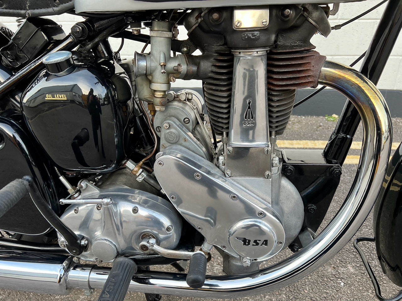 1950 BSA ZB31 350CC PLUNGER ROAD