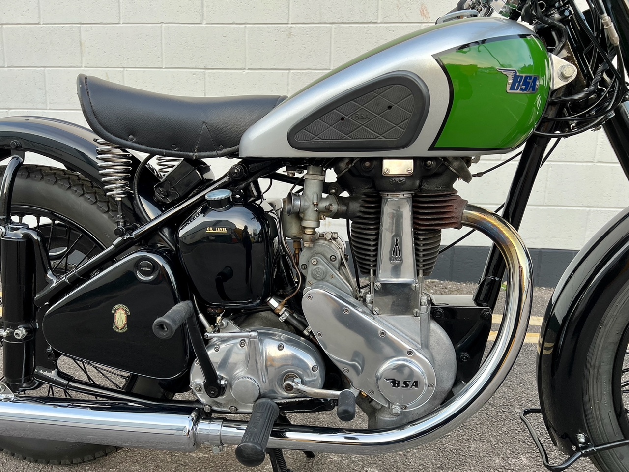 1950 BSA ZB31 350CC PLUNGER ROAD