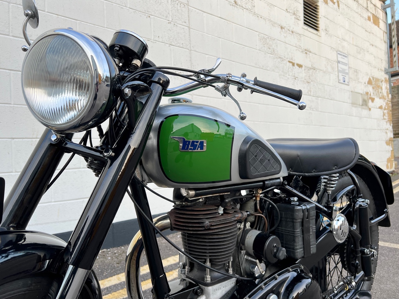 1950 BSA ZB31 350CC PLUNGER ROAD