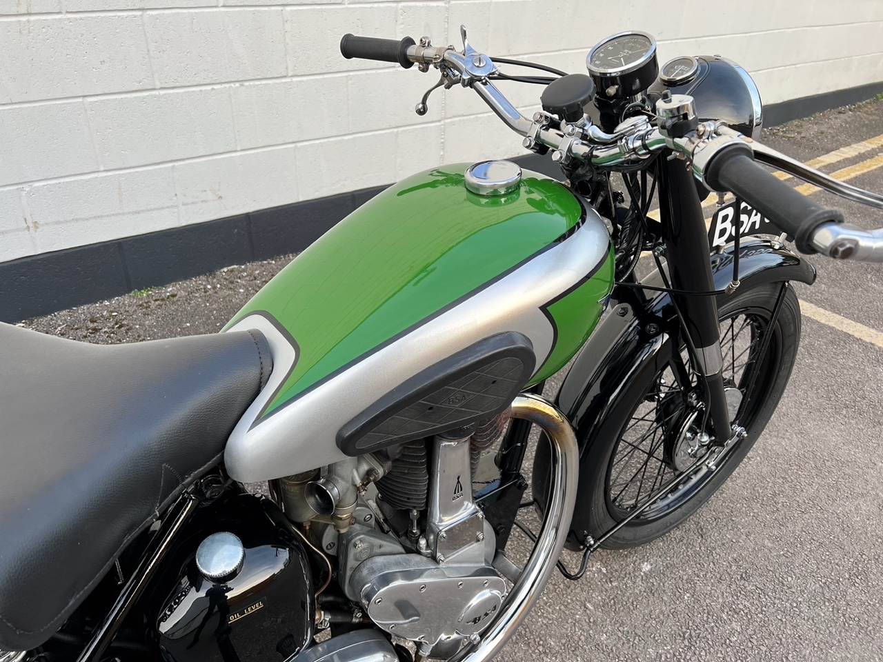 1950 BSA ZB31 350CC PLUNGER ROAD