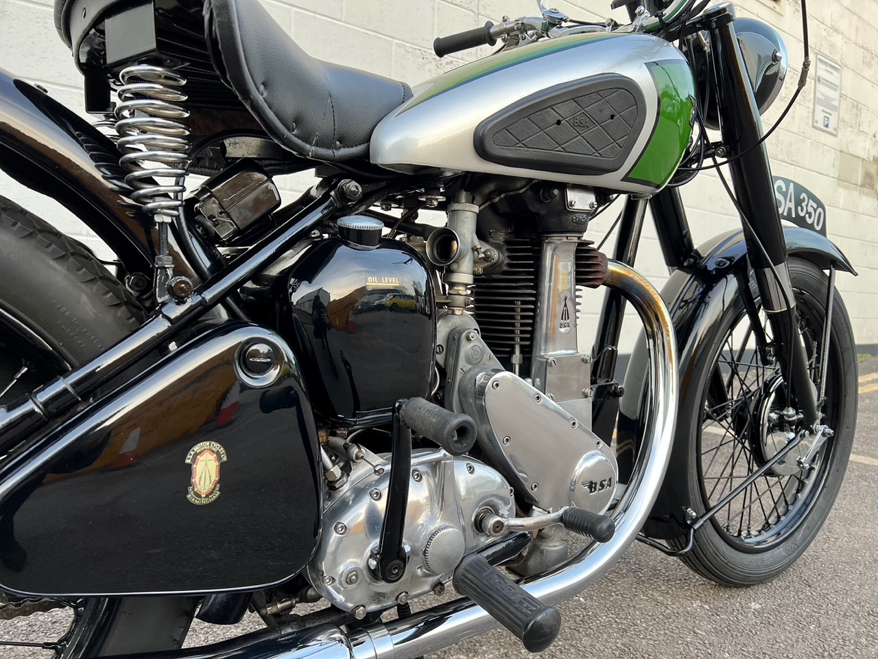1950 BSA ZB31 350CC PLUNGER ROAD