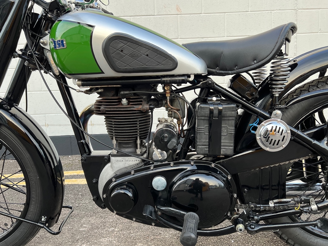 1950 BSA ZB31 350CC PLUNGER ROAD