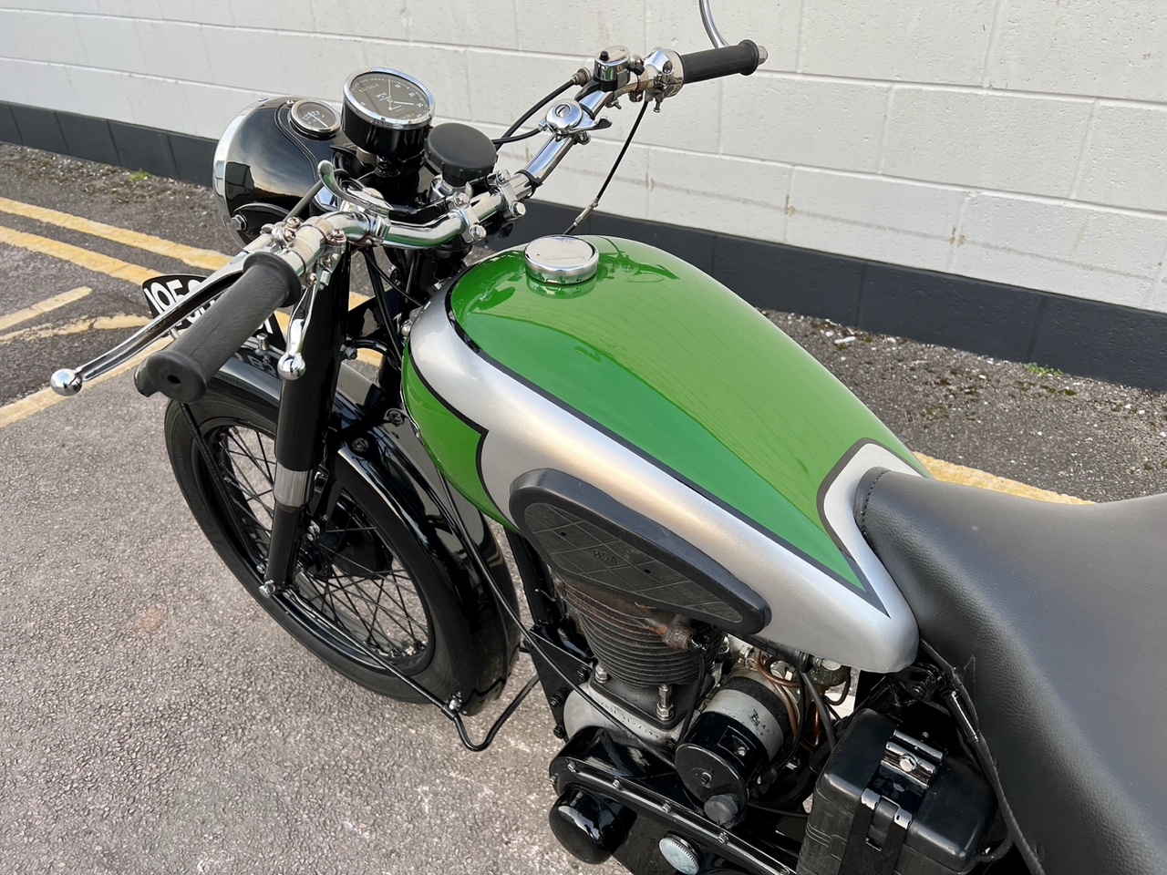 1950 BSA ZB31 350CC PLUNGER ROAD