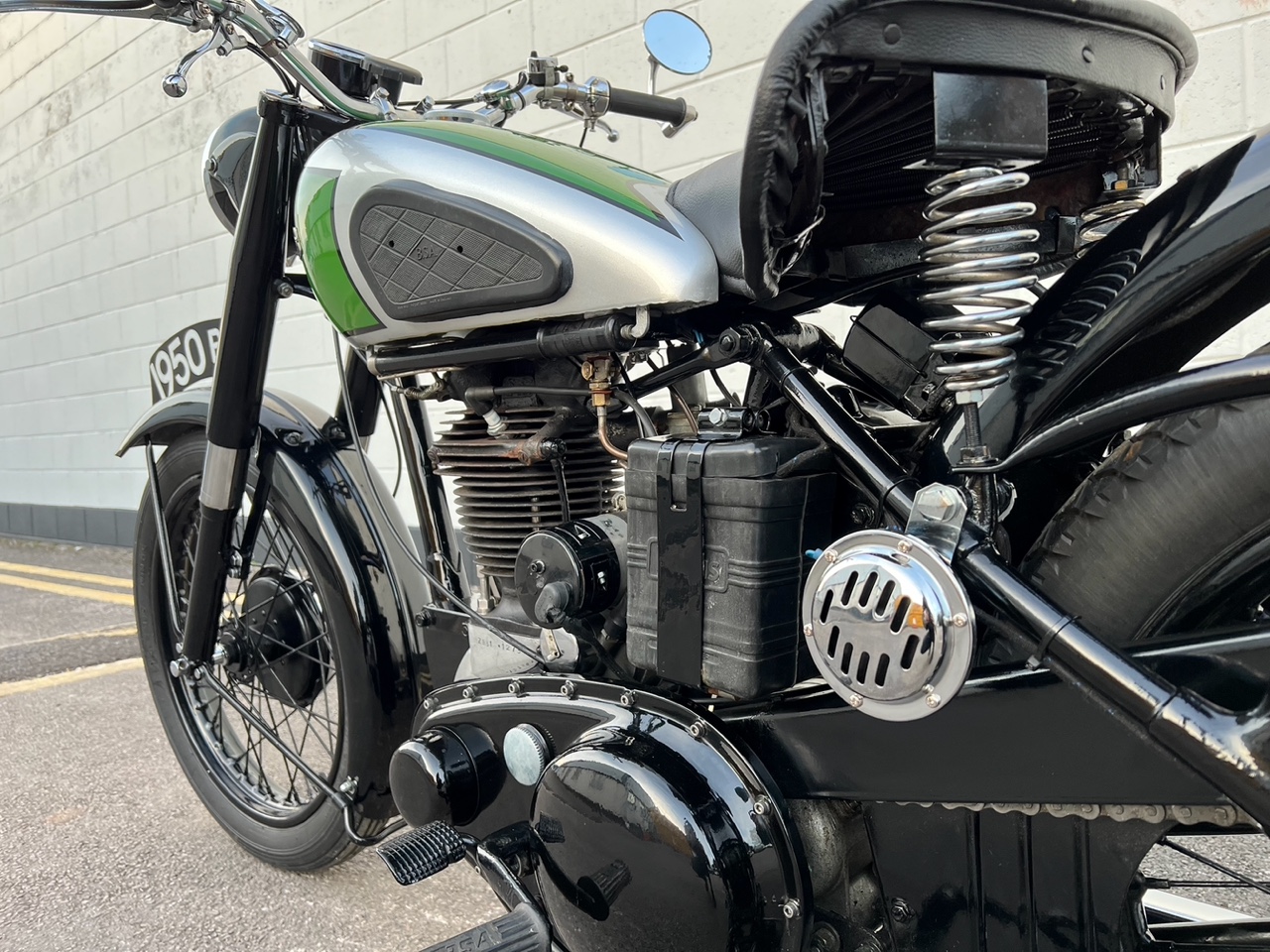 1950 BSA ZB31 350CC PLUNGER ROAD