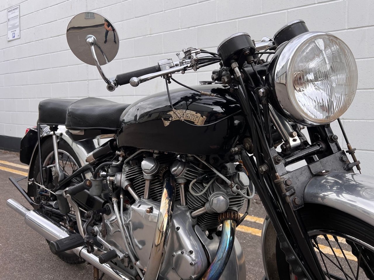 1950 VINCENT RAPIDE SERIES C ROAD
