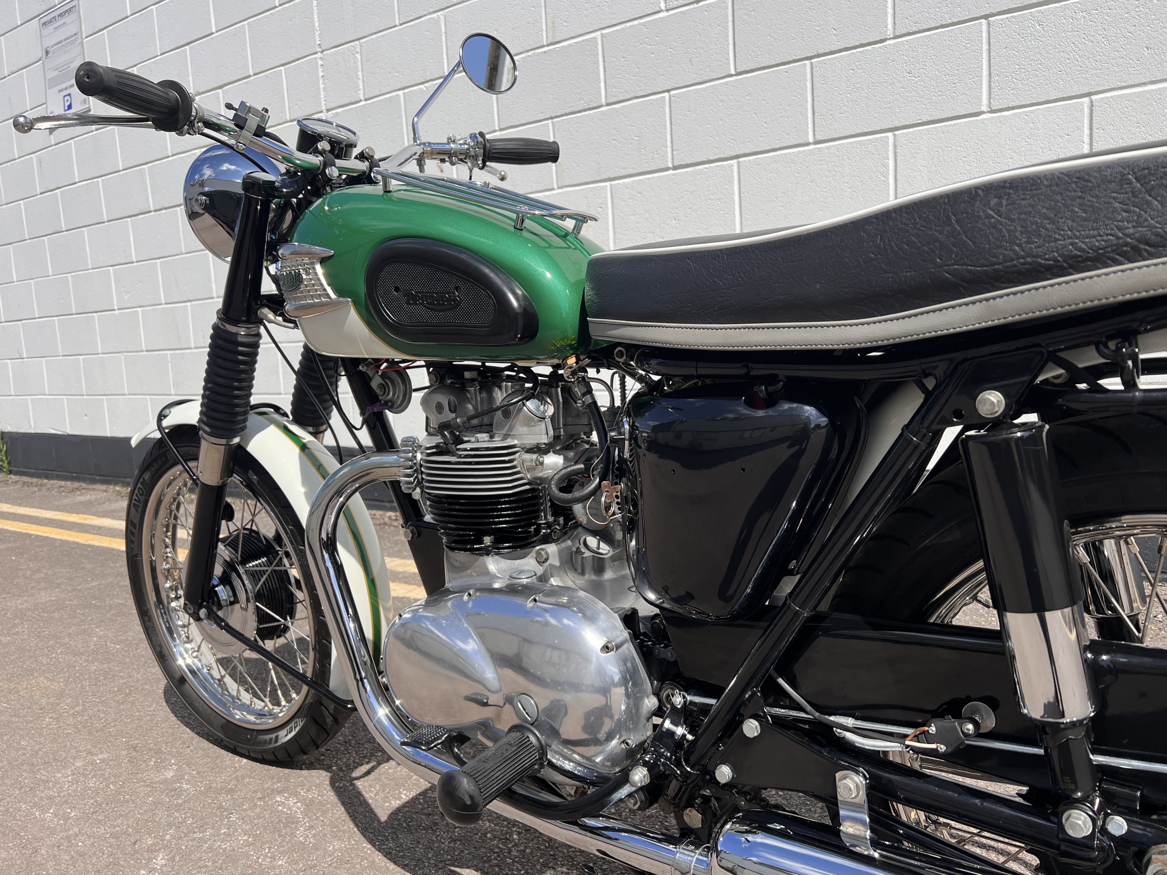 1966 TRIUMPH T100 SS ROAD