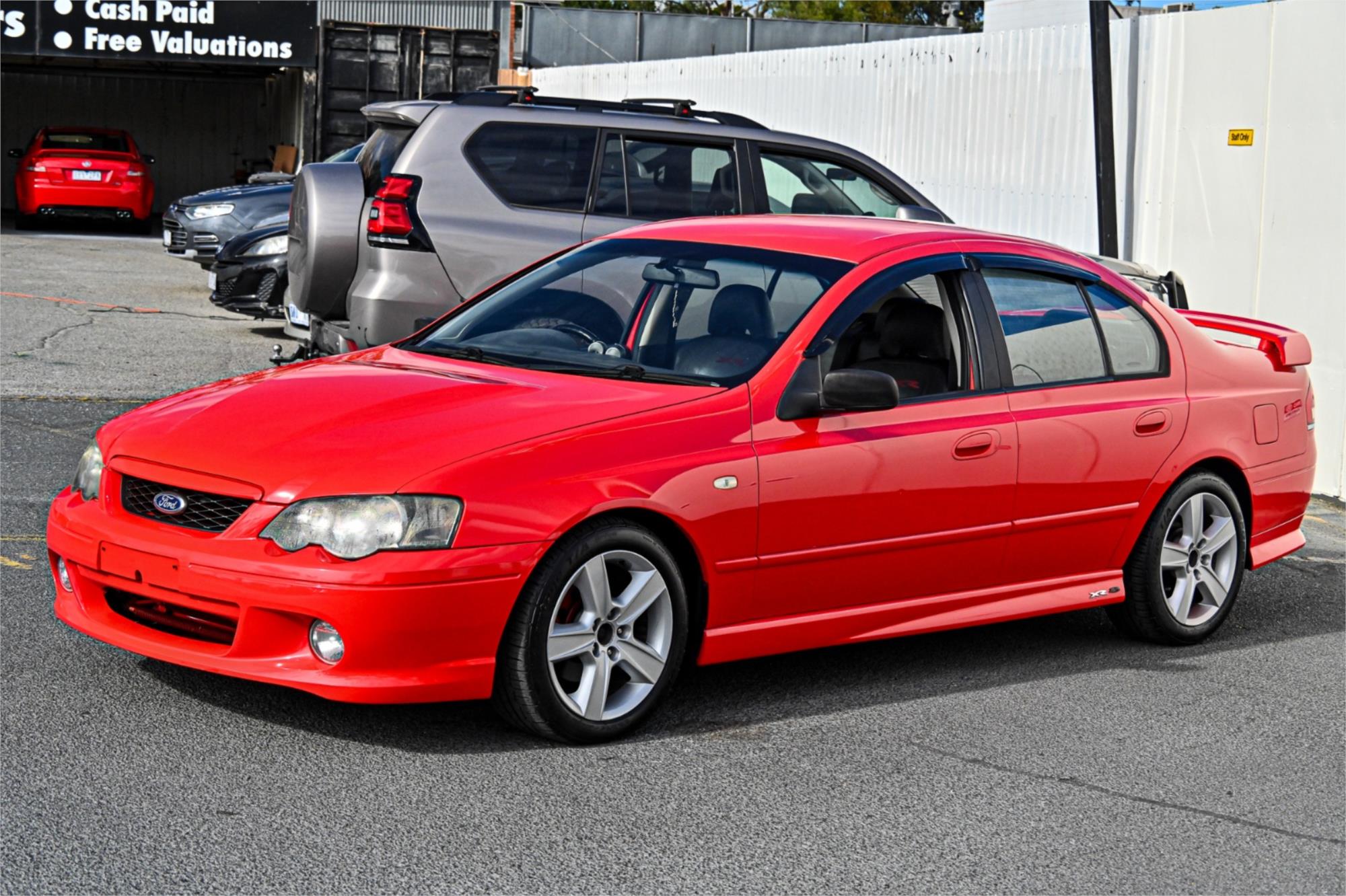 2004 FORD FALCON BA XR8 SPORTS AUTOMATIC SEDAN