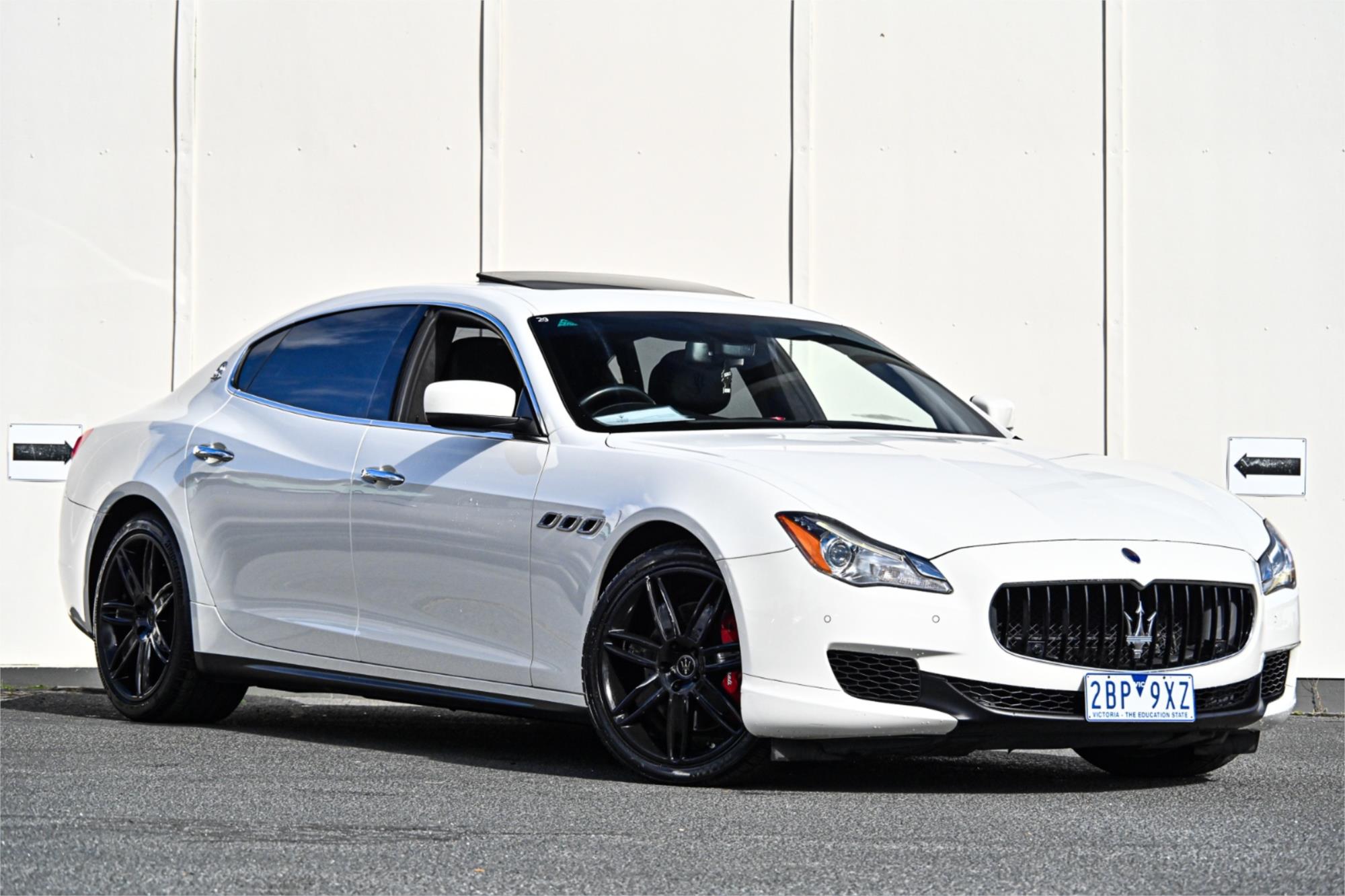 2014 MASERATI QUATTROPORTE M156 S 8 SP AUTOMATIC 4D SEDAN