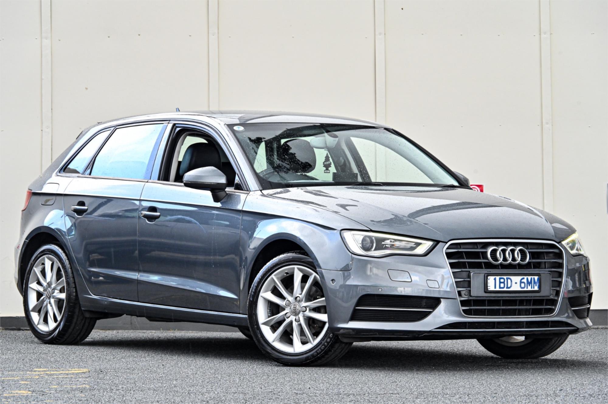 2013 AUDI A3 8P MY13 SPORTBACK 1.4 TFSI ATTRACTION 7 SP AUTO DIRECT SHIFT 5D HATCHBACK
