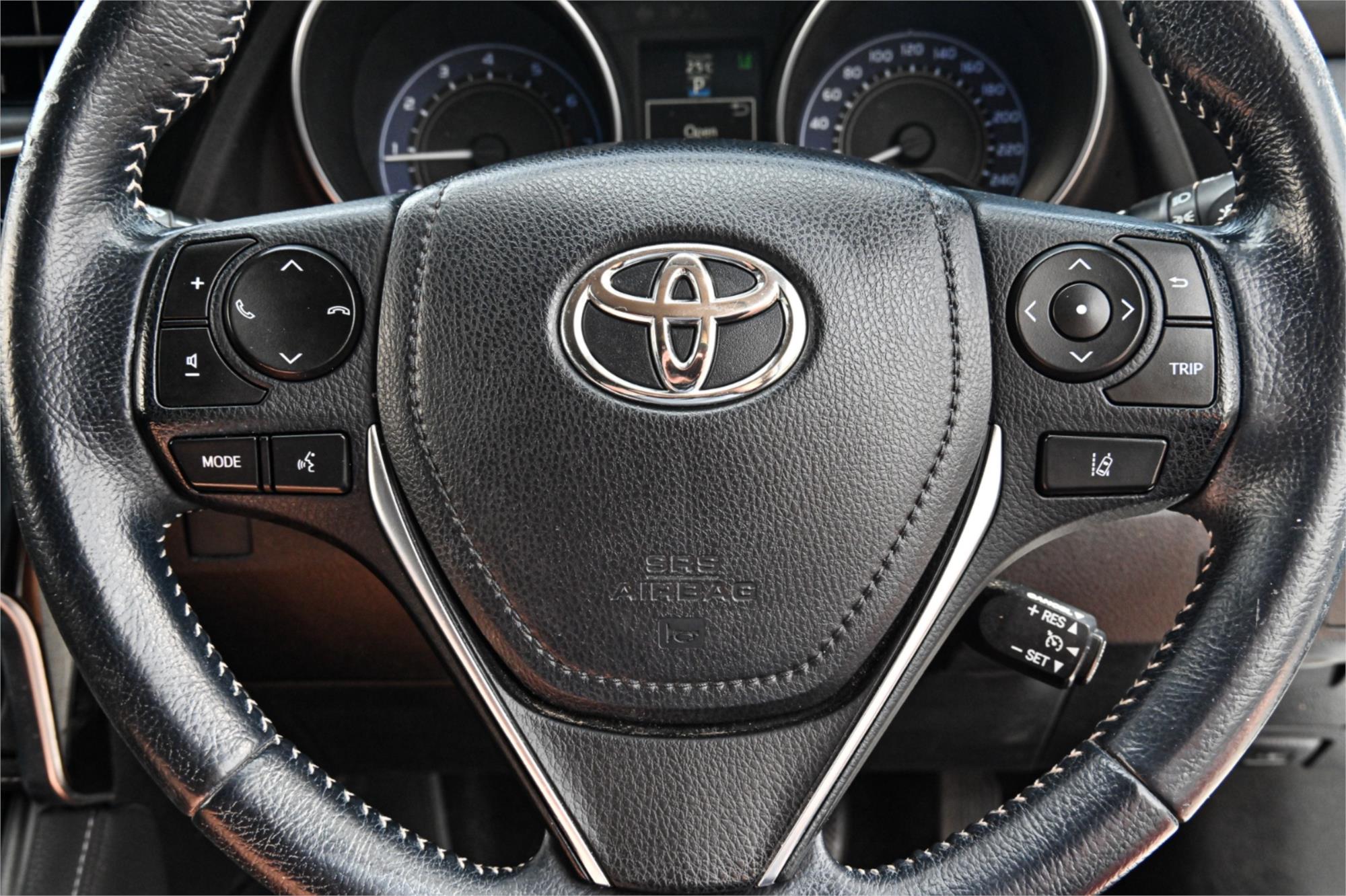 2017 TOYOTA COROLLA ZRE182R MY17 ZR CVT AUTO 7 SP SEQUENTIAL 5D HATCHBACK