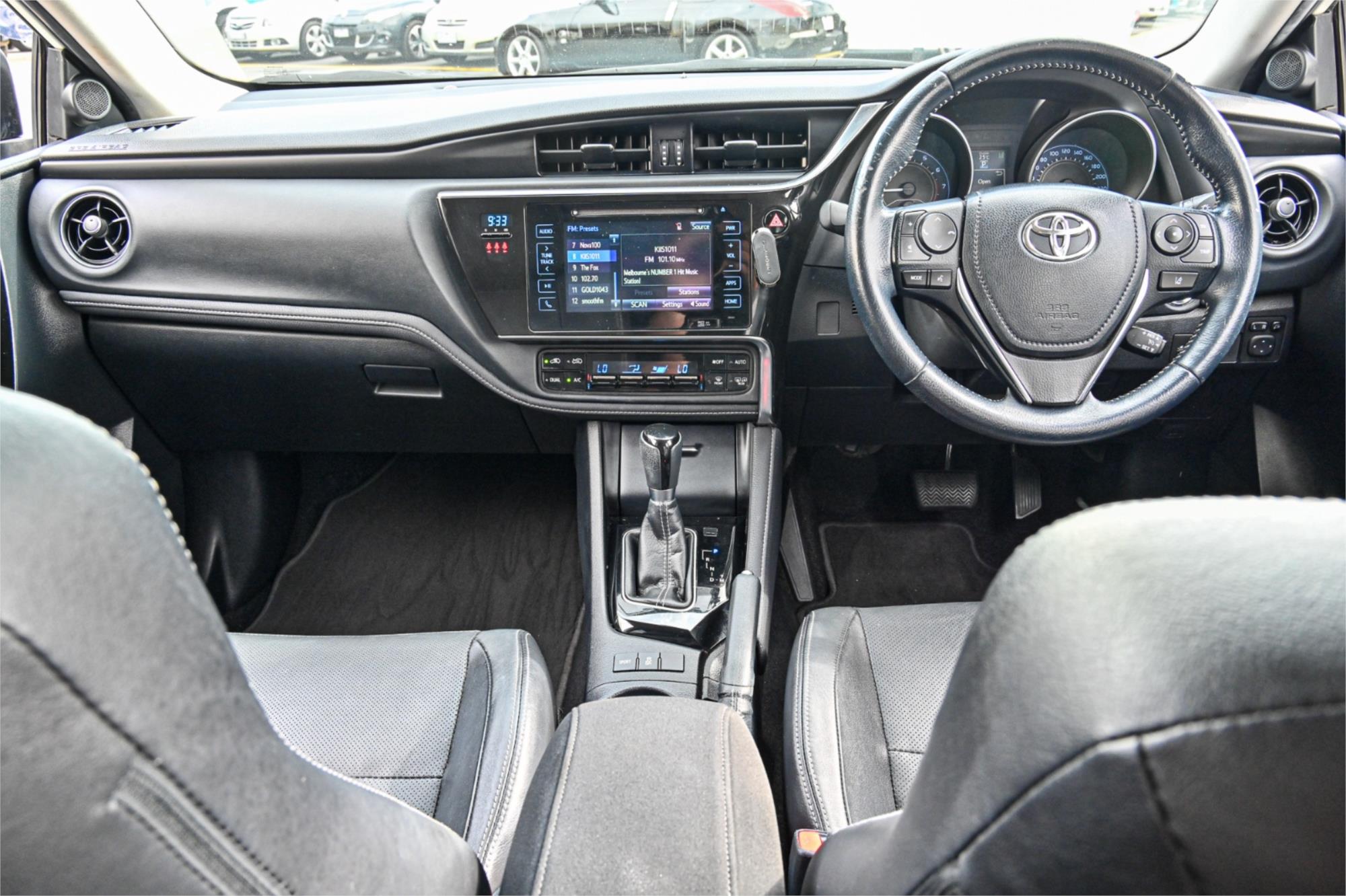 2017 TOYOTA COROLLA ZRE182R MY17 ZR CVT AUTO 7 SP SEQUENTIAL 5D HATCHBACK