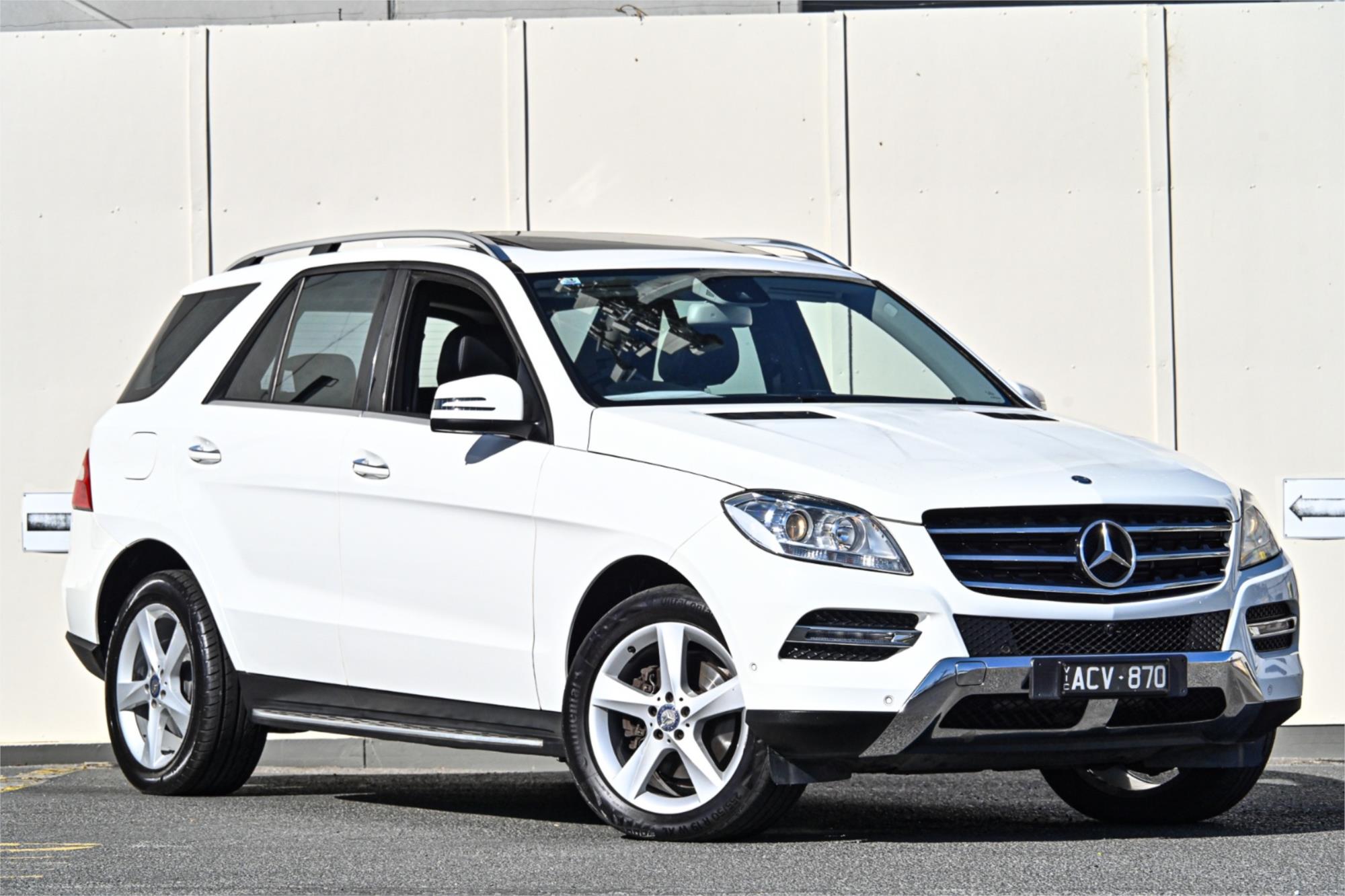 2014 MERCEDES-BENZ ML 166 250CDI BLUETEC (4x4) 7 SP AUTOMATIC 4D WAGON