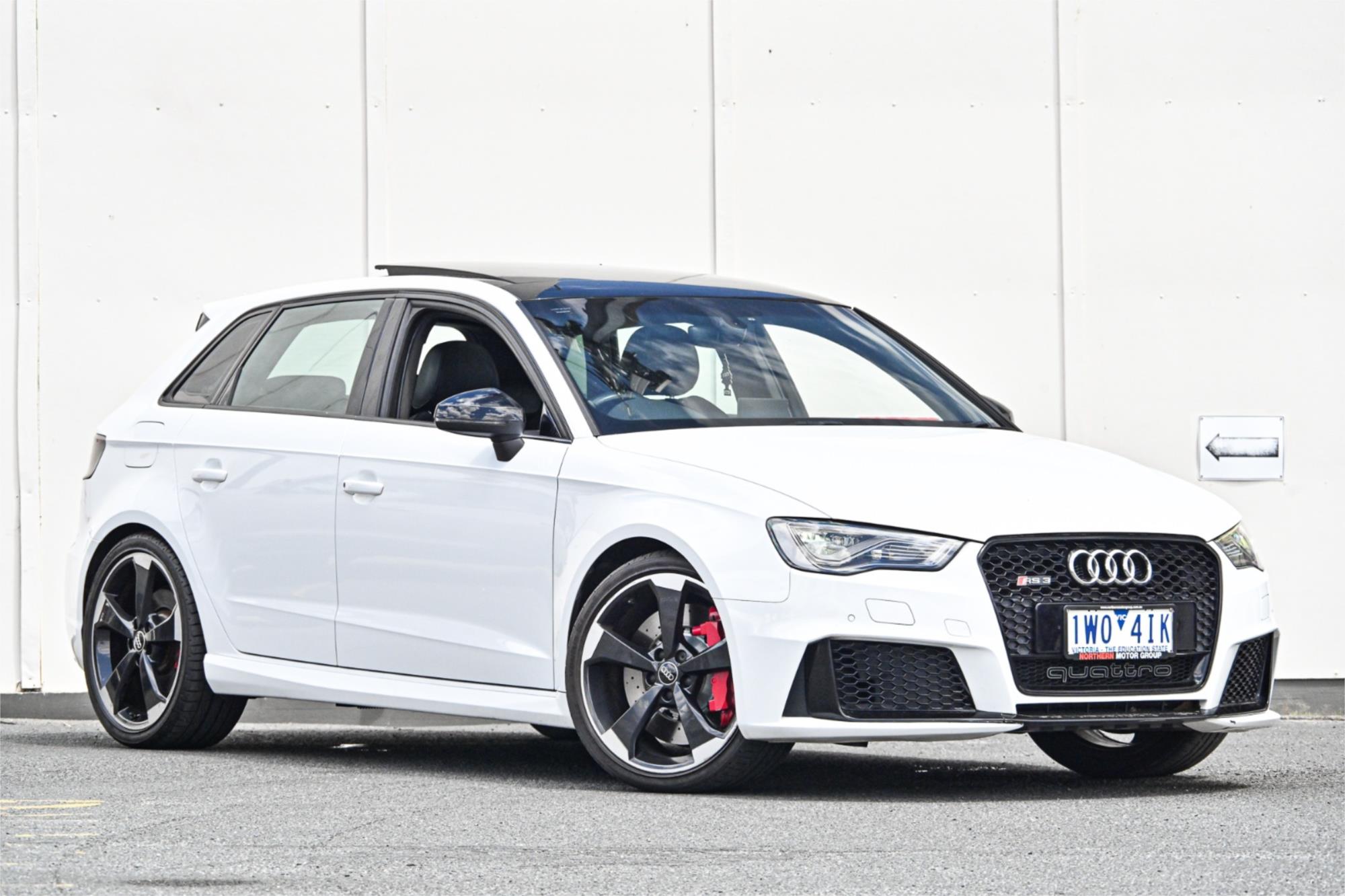 2016 AUDI RS 3 8V SPORTBACK QUATTRO 7 SP AUTO DUAL CLUTCH 5D HATCHBACK