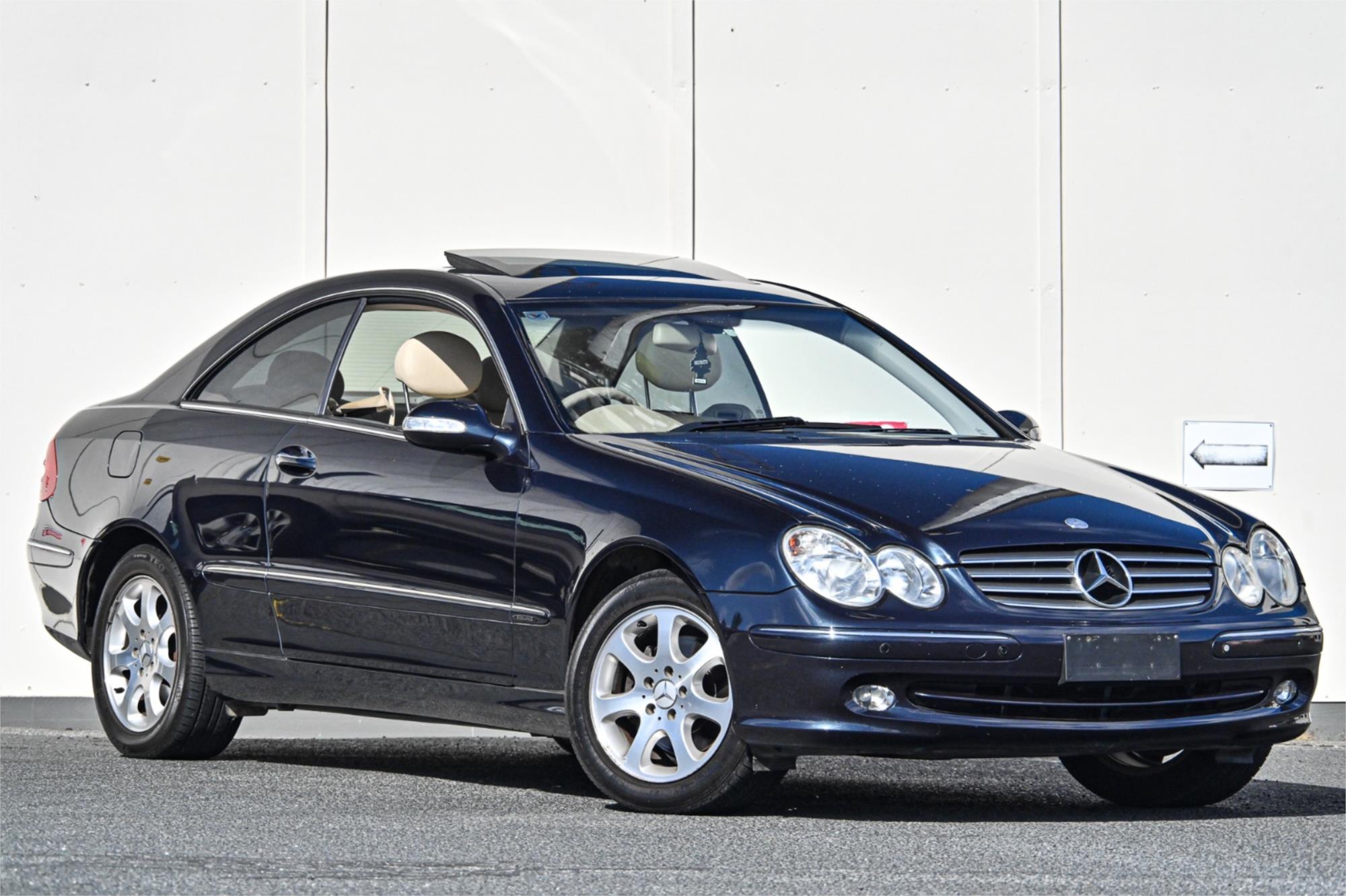 2003 MERCEDES-BENZ CLK320 C209 5 SP AUTOMATIC TOUCHSHIFT 2D COUPE