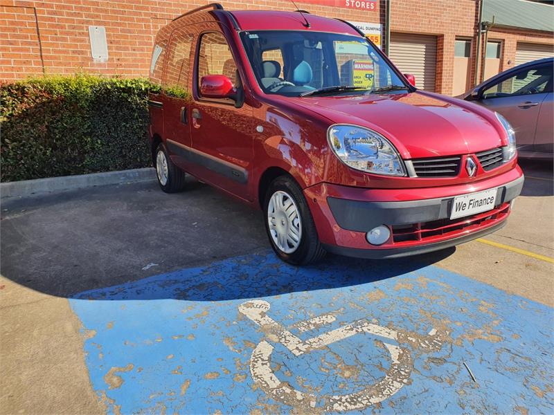 2007 RENAULT KANGOO X76 INTEGRAL 4 SP AUTOMATIC 2D VAN