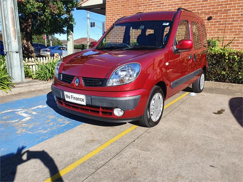 2007 RENAULT KANGOO X76 INTEGRAL 4 SP AUTOMATIC 2D VAN