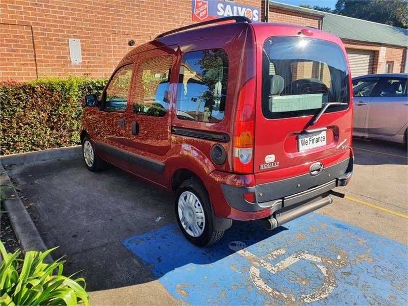 2007 RENAULT KANGOO X76 INTEGRAL 4 SP AUTOMATIC 2D VAN