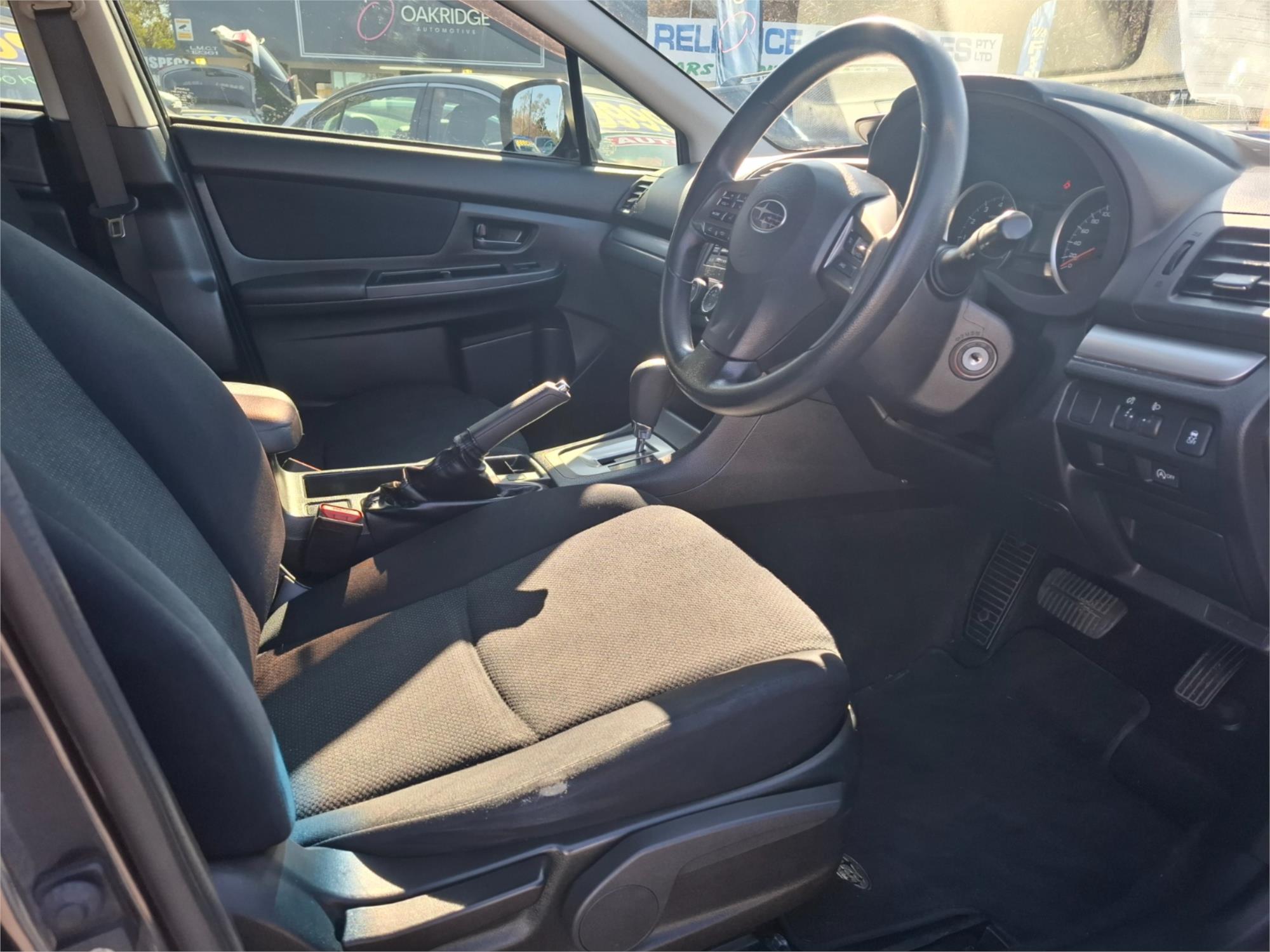 2014 SUBARU XV G4X 2.0I CONSTANTLY VARIABLE TRANSMISSION HATCHBACK