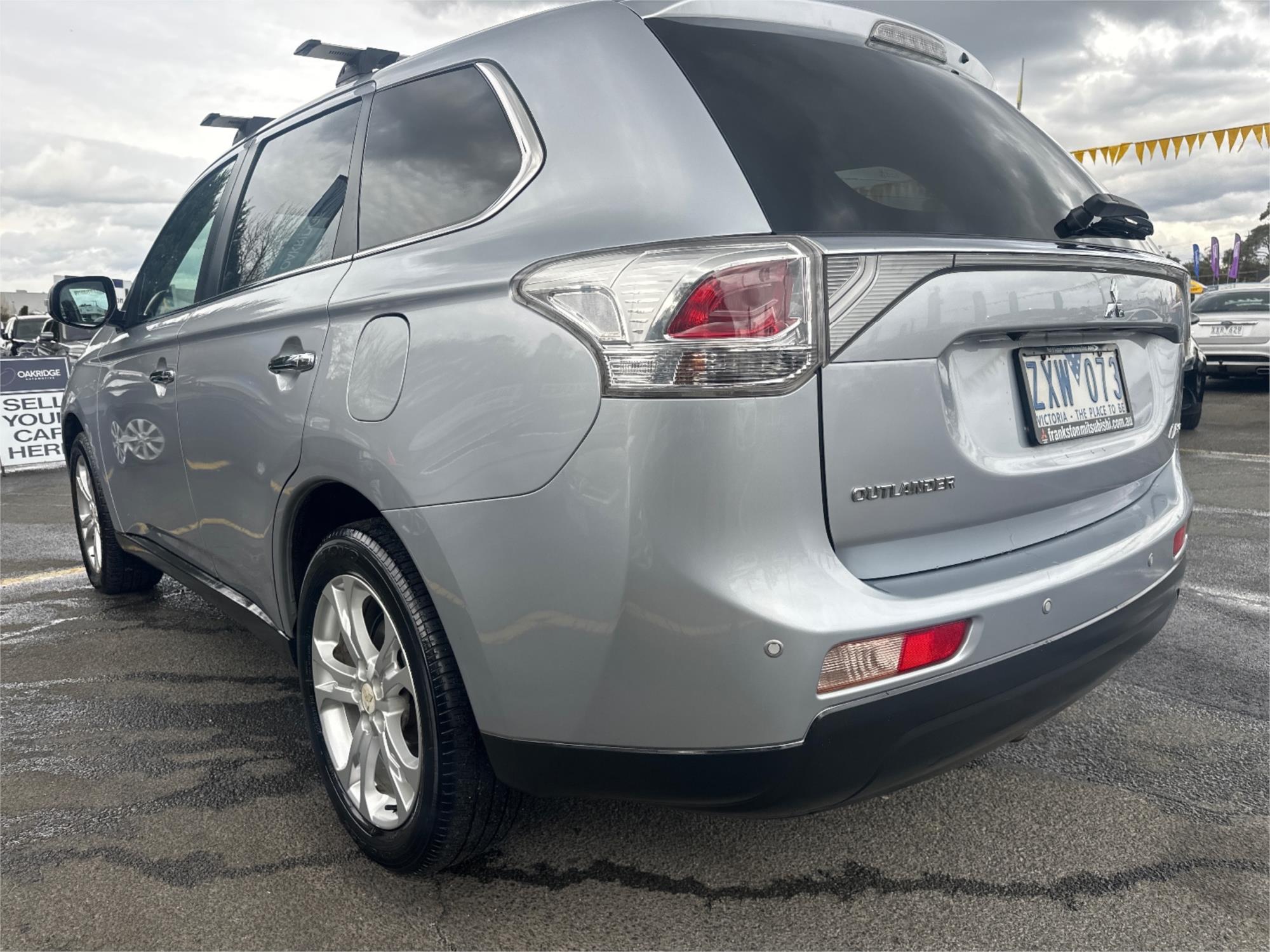 2013 MITSUBISHI OUTLANDER ZJ ASPIRE CONSTANTLY VARIABLE TRANSMISSION WAGON