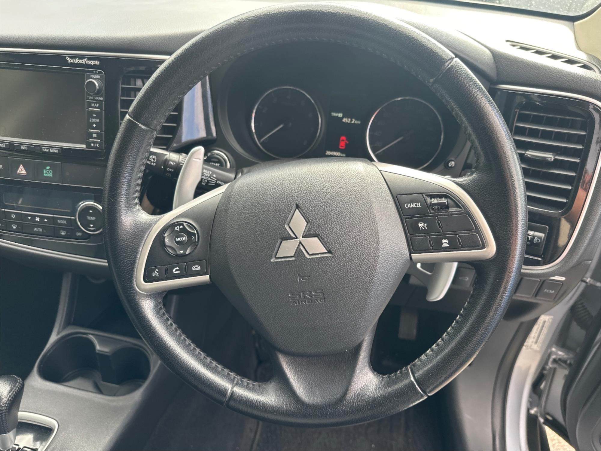 2013 MITSUBISHI OUTLANDER ZJ ASPIRE CONSTANTLY VARIABLE TRANSMISSION WAGON