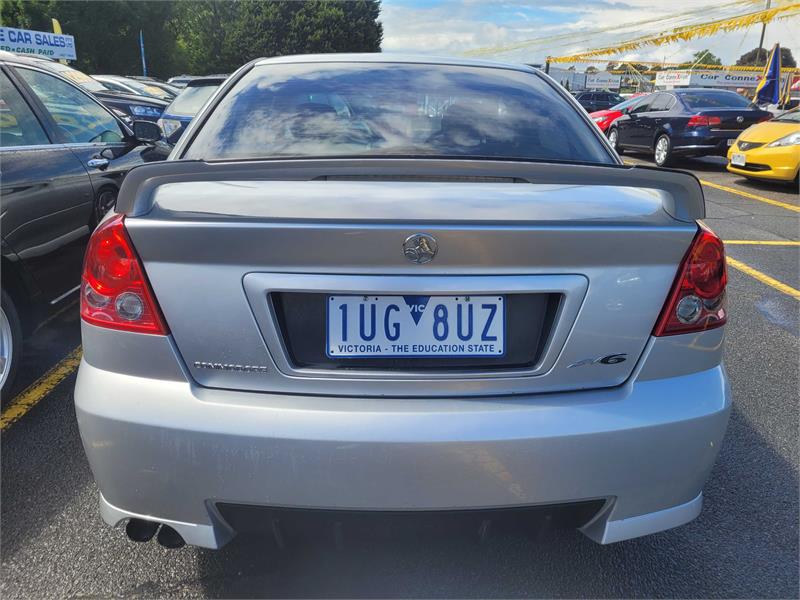 2006 HOLDEN COMMODORE VZ SV6 SPORTS AUTOMATIC SEDAN