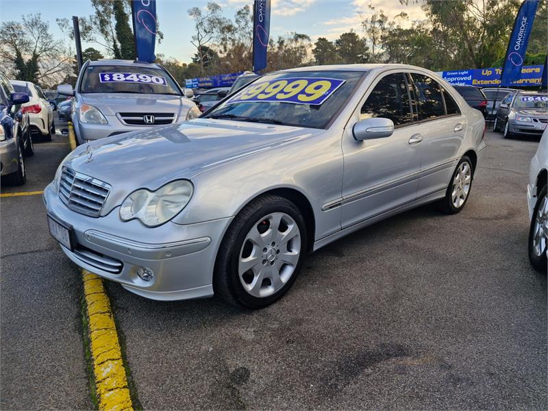 2006 MERCEDES-BENZ C230 W203 MY06 ELEGANCE 7 SP AUTOMATIC G-TRONIC 4D SEDAN