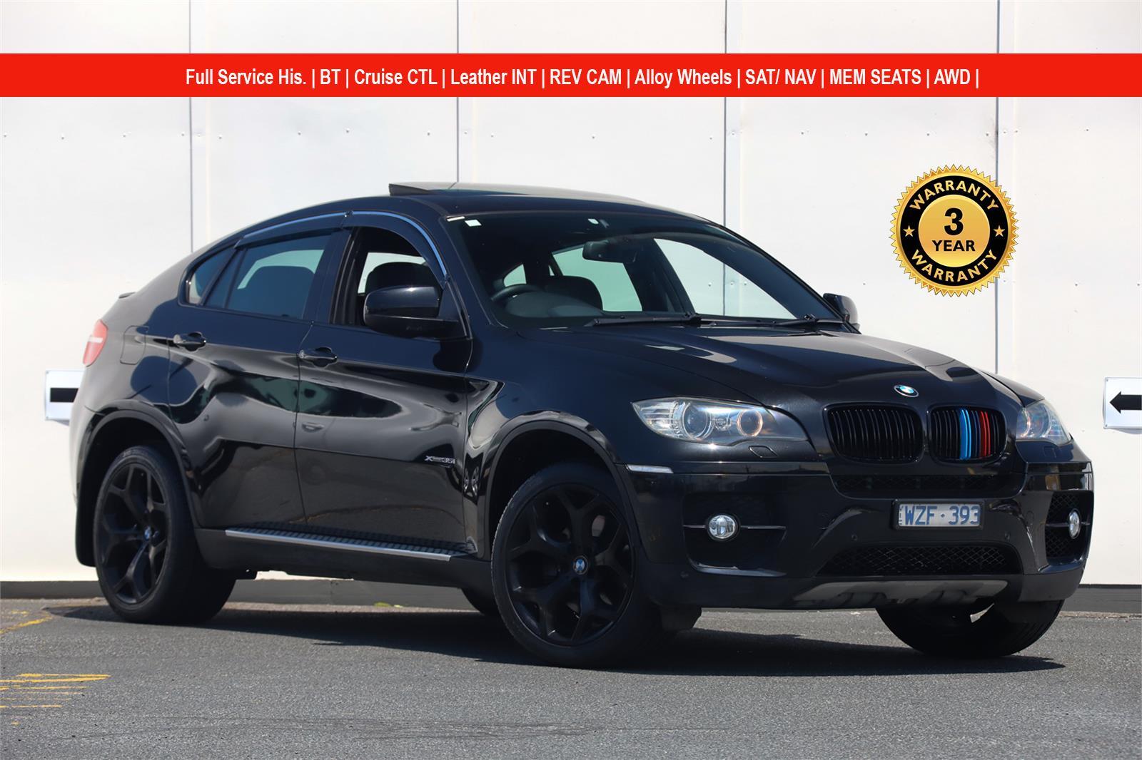 2008 BMW X6 E71 XDRIVE35I SPORTS AUTOMATIC WAGON