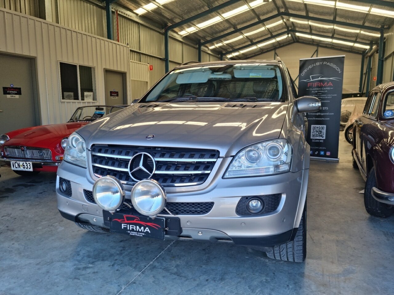 2005 MERCEDES-BENZ ML W164 320CDI (4x4) 7 SP AUTOMATIC G-TRONIC 4D WAGON