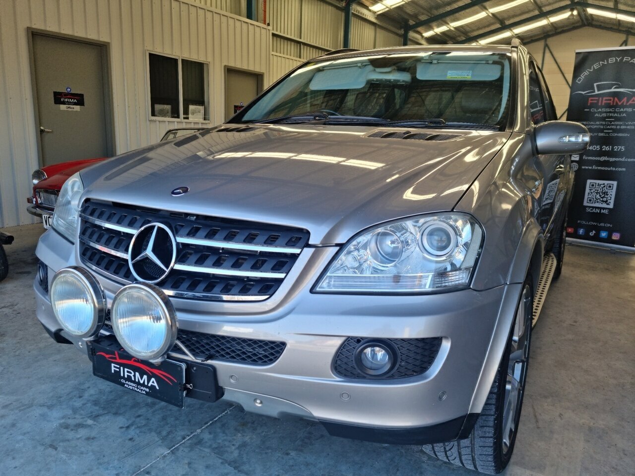 2005 MERCEDES-BENZ ML W164 320CDI (4x4) 7 SP AUTOMATIC G-TRONIC 4D WAGON