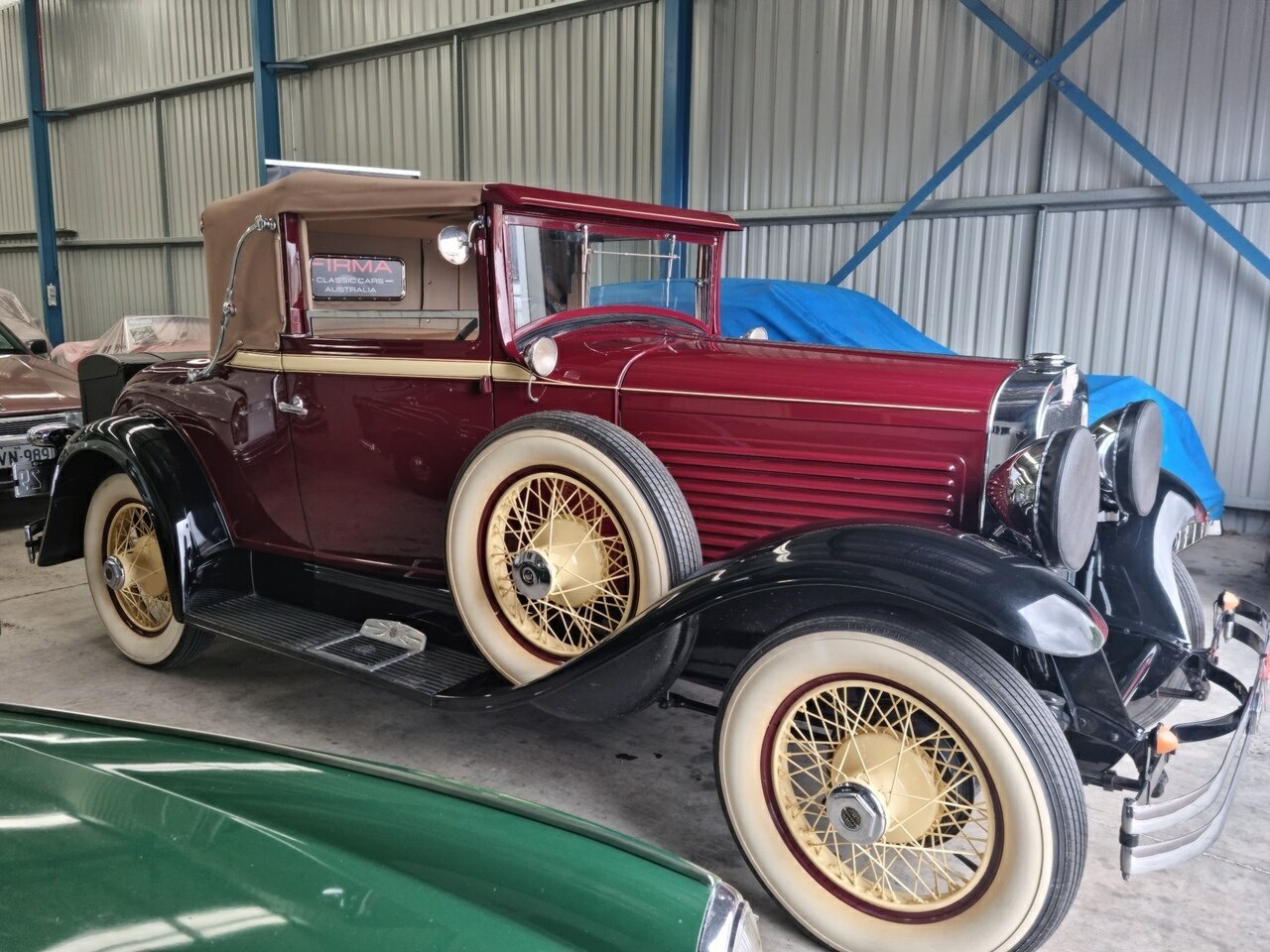 1929 MARMON ROOSEVELT COLLAPSIBLE COUPE ROADSTER