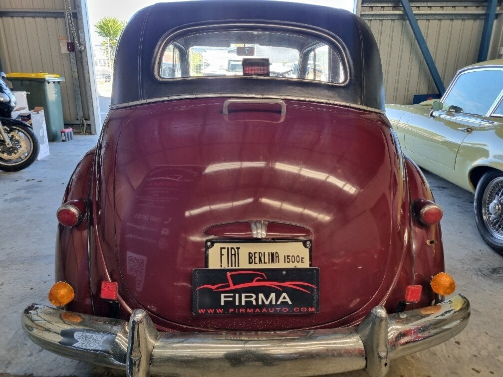 1949 FIAT 1500 E BERLINA MANUAL 4D SEDAN