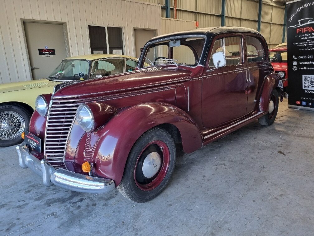 1949 FIAT 1500 E BERLINA MANUAL 4D SEDAN