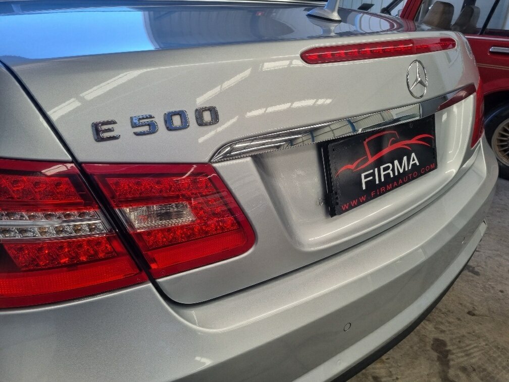 2010 MERCEDES-BENZ E500 207 AVANTGARDE 7 SP AUTOMATIC G-TRONIC 2D CABRIOLET