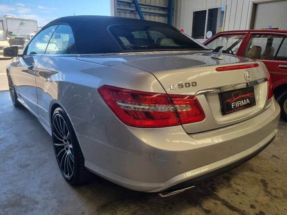 2010 MERCEDES-BENZ E500 207 AVANTGARDE 7 SP AUTOMATIC G-TRONIC 2D CABRIOLET