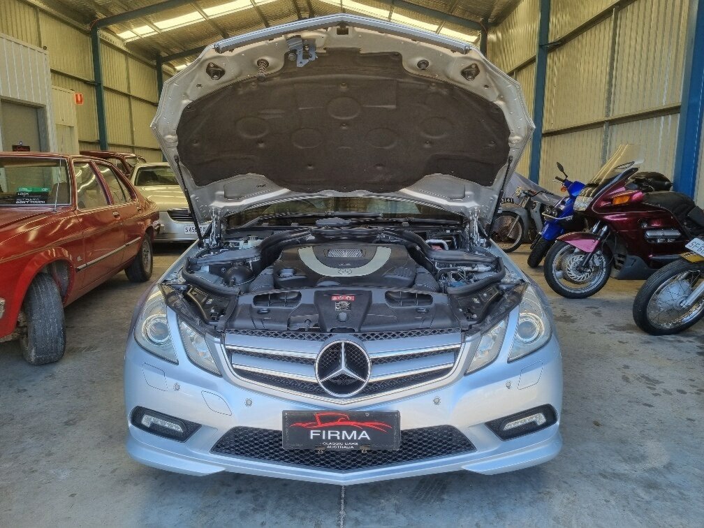 2010 MERCEDES-BENZ E500 207 AVANTGARDE 7 SP AUTOMATIC G-TRONIC 2D CABRIOLET