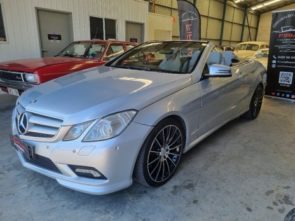 2010 MERCEDES-BENZ E500 207 AVANTGARDE 7 SP AUTOMATIC G-TRONIC 2D CABRIOLET